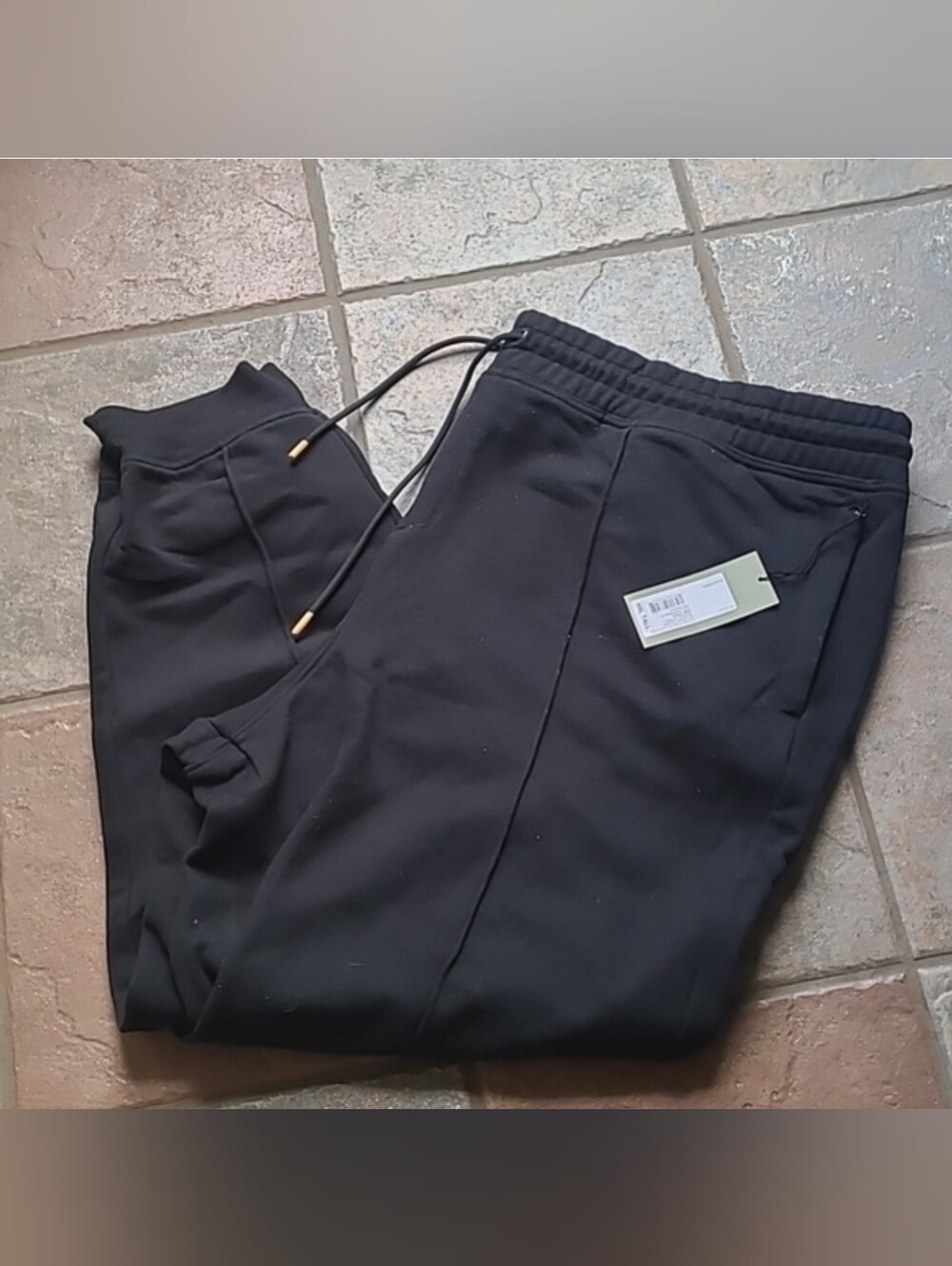 New with tags! Goodfellow & Co Mens 4XLT black fleece warm jogger sweatpants